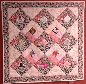 Corinne's story quilt