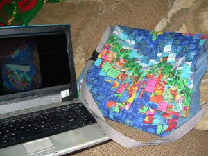 Bargello Computer Bag