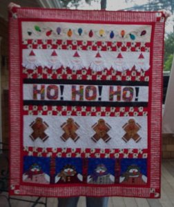 Round Robin Christmas Quilt