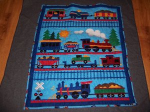 Train quilt