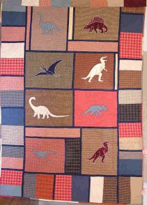 Carl's Dinosaur Quilt