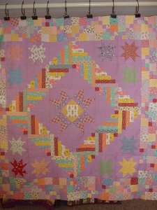 1930's Medallion Scrap Quilt