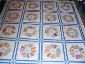 My Dresden Plate Quilt