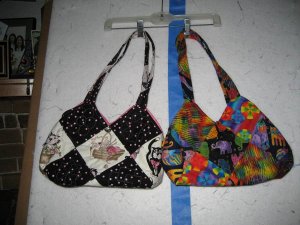 Cat Quilted bags