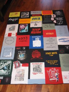 Nurit's TShirt Quilt