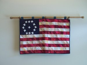 Scrappy Flag Quilt