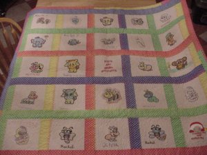 Kid Art quilt