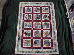 Coin Baby Quilt