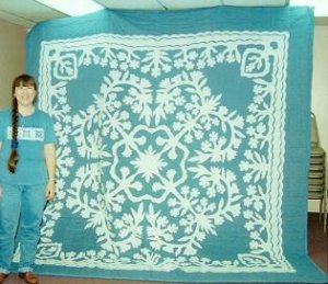 Jenny's Plumerian Quilt