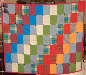 Wool Lap Quilt-Stay warm in College