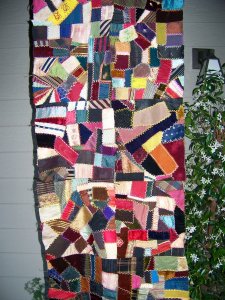 Grama Libbie's Crazy Quilt