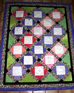 Nana's 95th Birthday Quilt