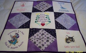 Danielle's Graduation Quilt