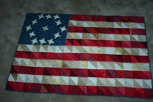 Flag quilt