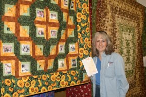 Log Cabin Memory Quilt