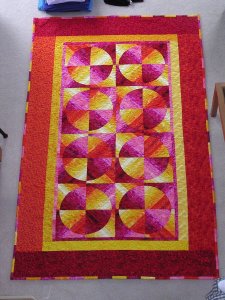 Summer Sun/Abbey's Graduation Quilt