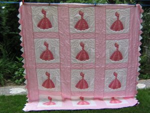 Pink Sunbonnet Sue