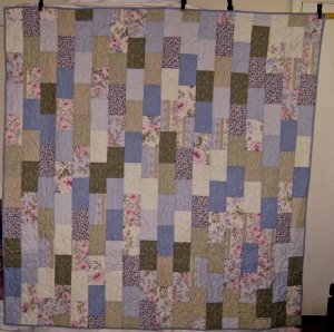 Laura and Justin's Wedding Quilt