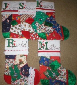 Crazy Christmas Stockings