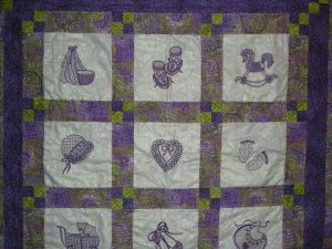 Brie's baby quilt