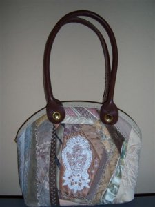 Crazy Quilt Handbag