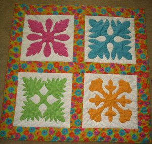 Hawaiian Baby Quilt