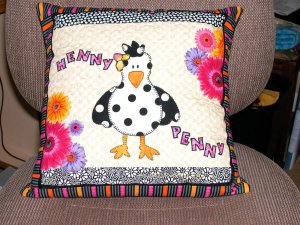 Henny Penny Pillow