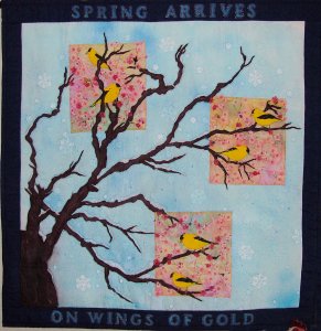 Spring Arrives on Wings of Gold