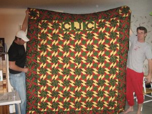 Chris's Christmas Quilt