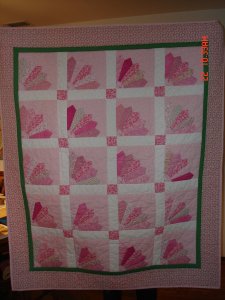 Dresden Fan Baby Quilt