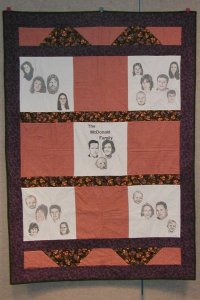 Florence's Family Photo Quilt