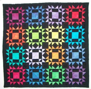 The I-Don't-Want-to-Cut-Those-Hand-Dyes Quilt