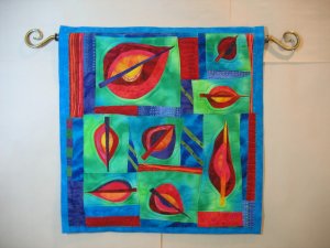 Art Quilt for Alzheimer's