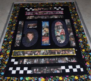 Benny's 50th birthday quilt