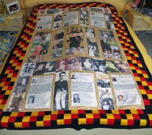 Benny's 50 th birthday quilt