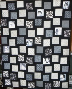 Audrey Hepburn Story Quilt