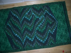 Green Bargello