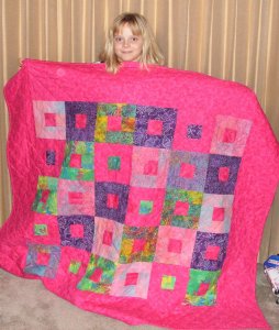 Skyler's First Quilt