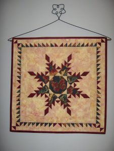 Feathered Star Challenge Quilt