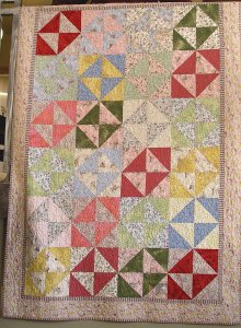 Bailey's First Big Bed Quilt