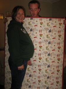 Dick Jane and Sally Baby Quilt