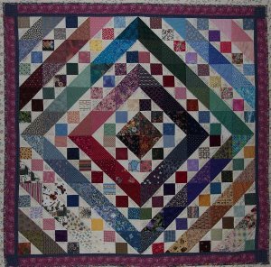 Treadle On Block Exchange quilt, 2004