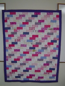 Marge Garfield Signature Quilt