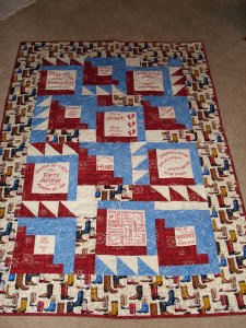 Jayden's Cowboy Quilt