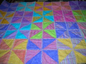 Rag quilt