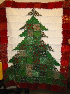 Christmas Tree Rag-Edge