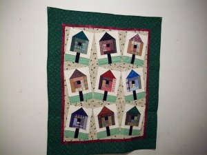 Birdhouse Wall hanging