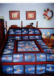 LIGHTHOUSE ANNIVERSARY QUILT