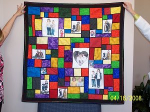 Snelling Stained Glass Quilt