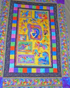 Mythical horses- Laurel Burch fabric